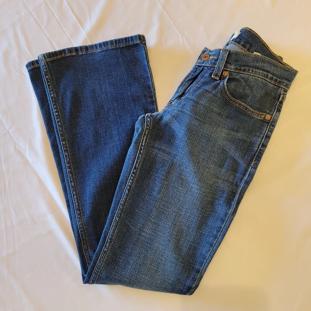 Y2K/Vintage Levis 524 Too Superlow▪︎ Womens Ultra-Low Rise Jeans ▪︎ Size 26/3 - Picture 2 of 10